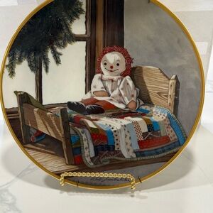 Vintage Doll Decorative Plate